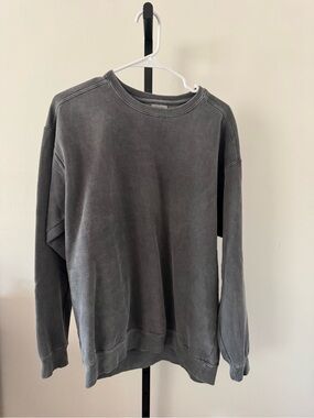 Comfort Colors Crewneck Sweatshirt - Washed Gray